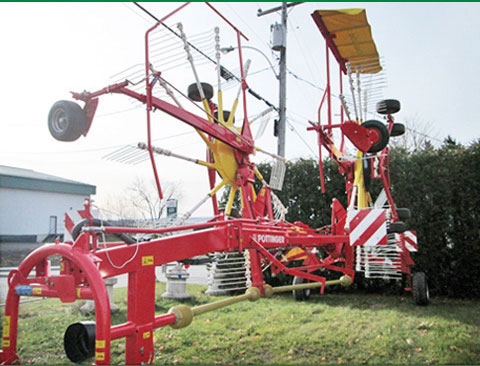 Râteau  Pöttinger TOP 801A