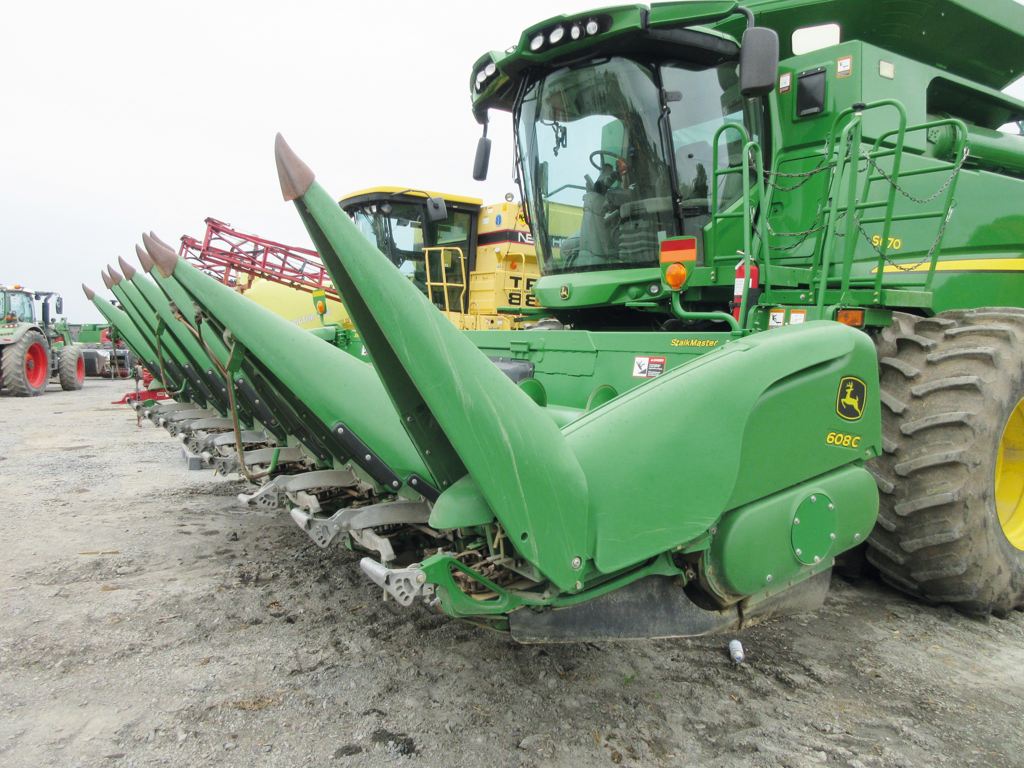 Bec cueilleur à maïs John Deere 608C Stalkmaster