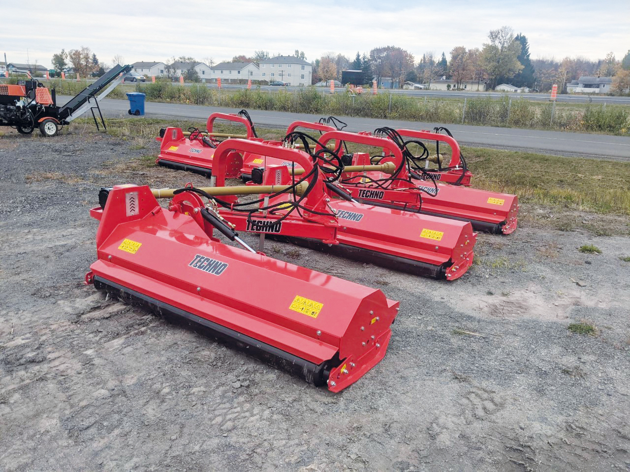 Faucheuse  Broyeur à fléaux déporté TECHNO