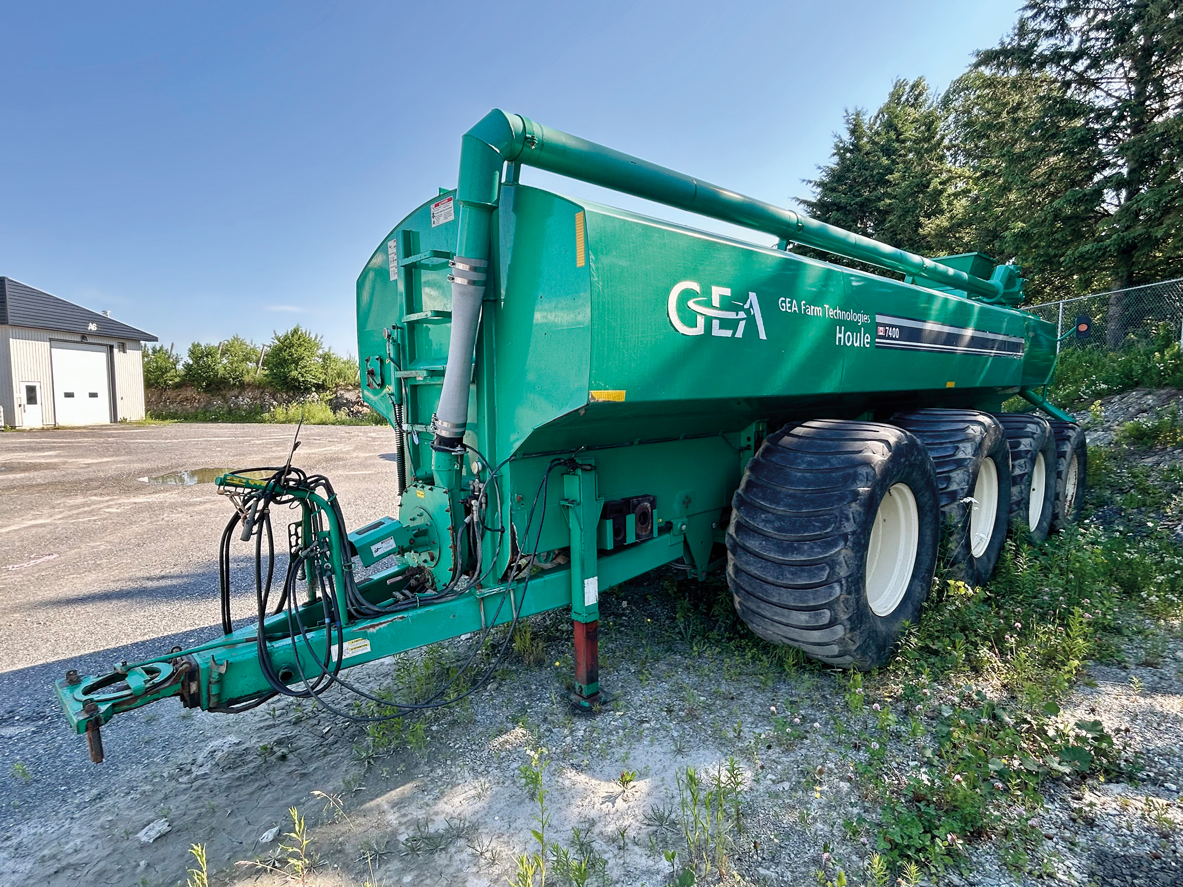Épandeur à purin (ou fumier liquide) Houle  7400