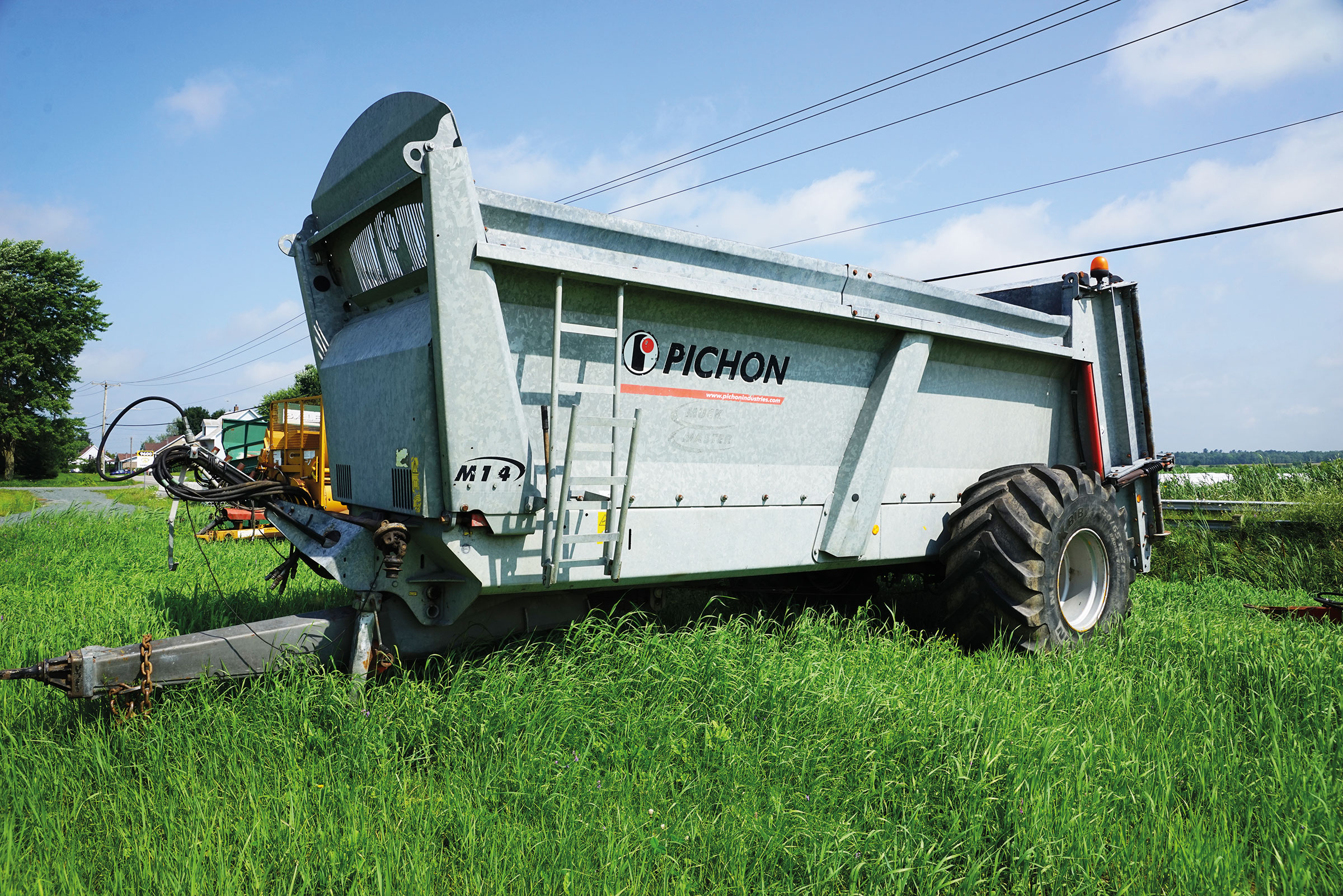Épandeur à fumier (solide) Pichon M14