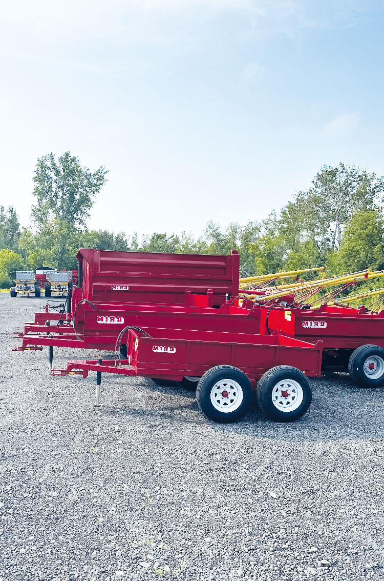 Remorque à benne basculante Miro 