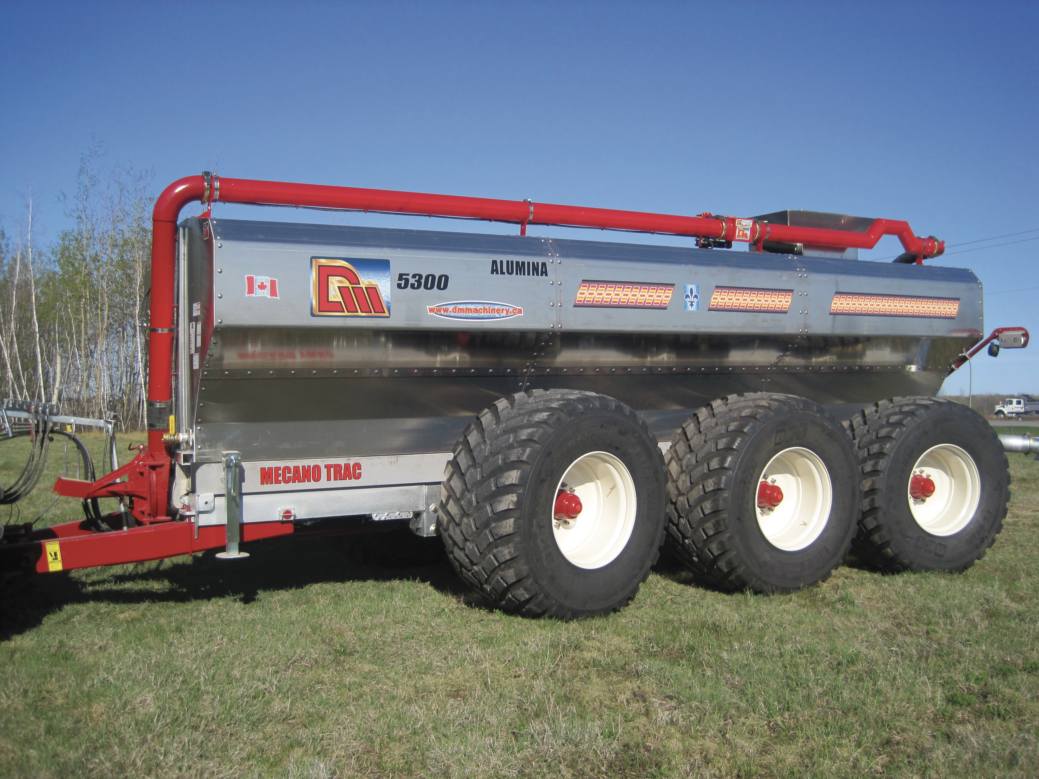 Manure spreader (or liquid manure)  