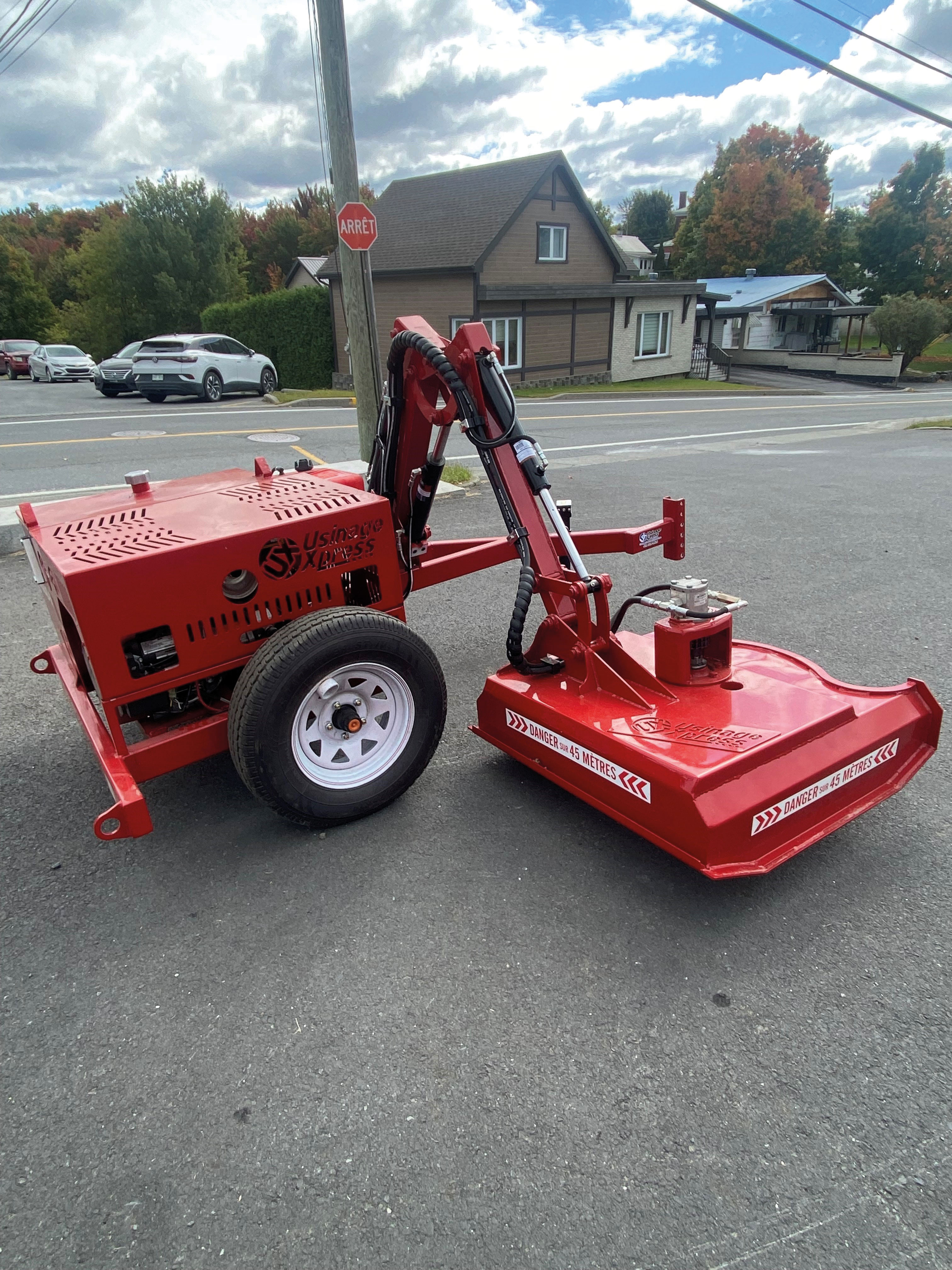 Débroussailleuse UsinageXpress UXQuad-36 Pour VTT