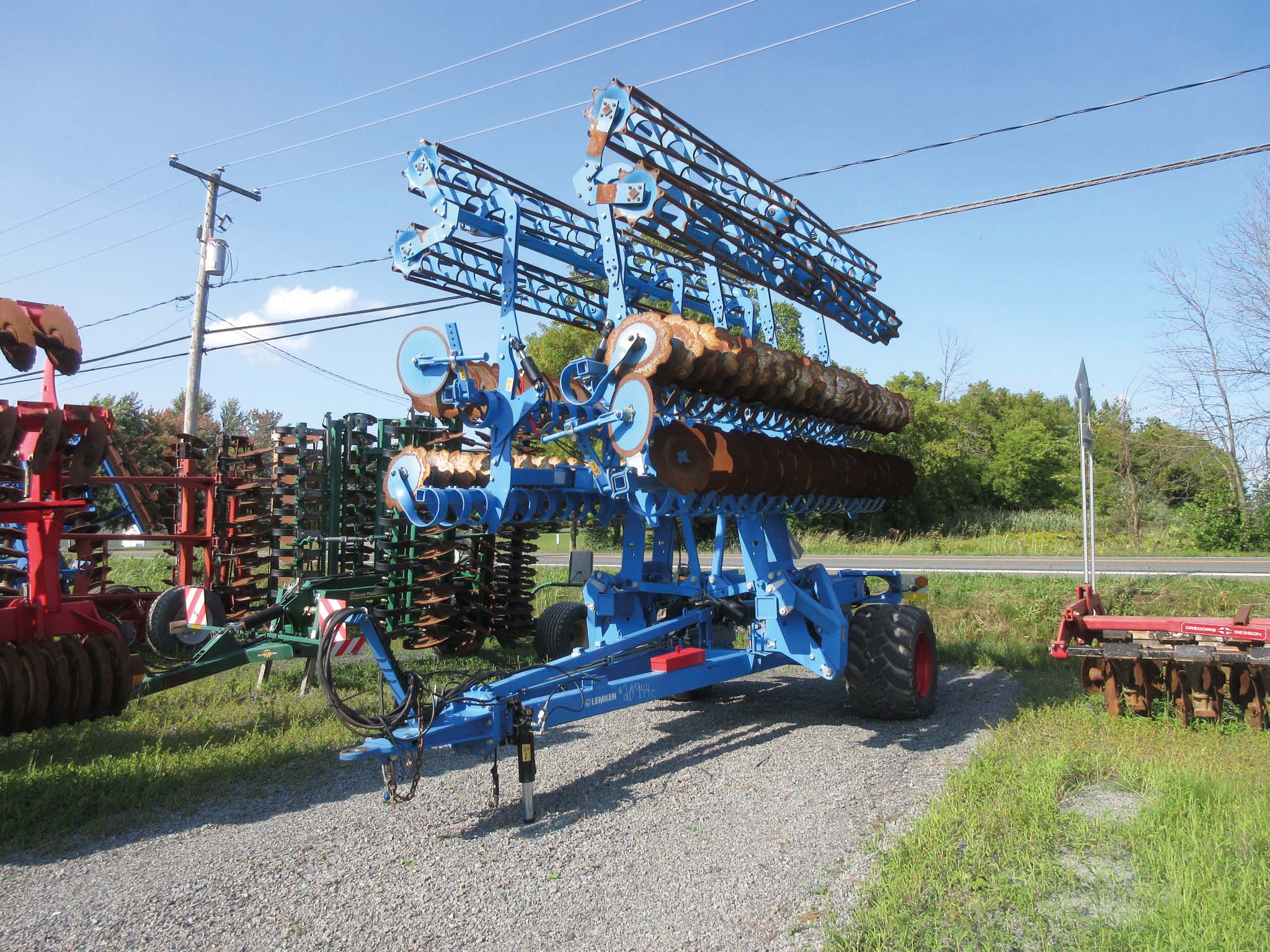 Déchaumeuse Lemken Heliodor 9 Gigant 10/1000