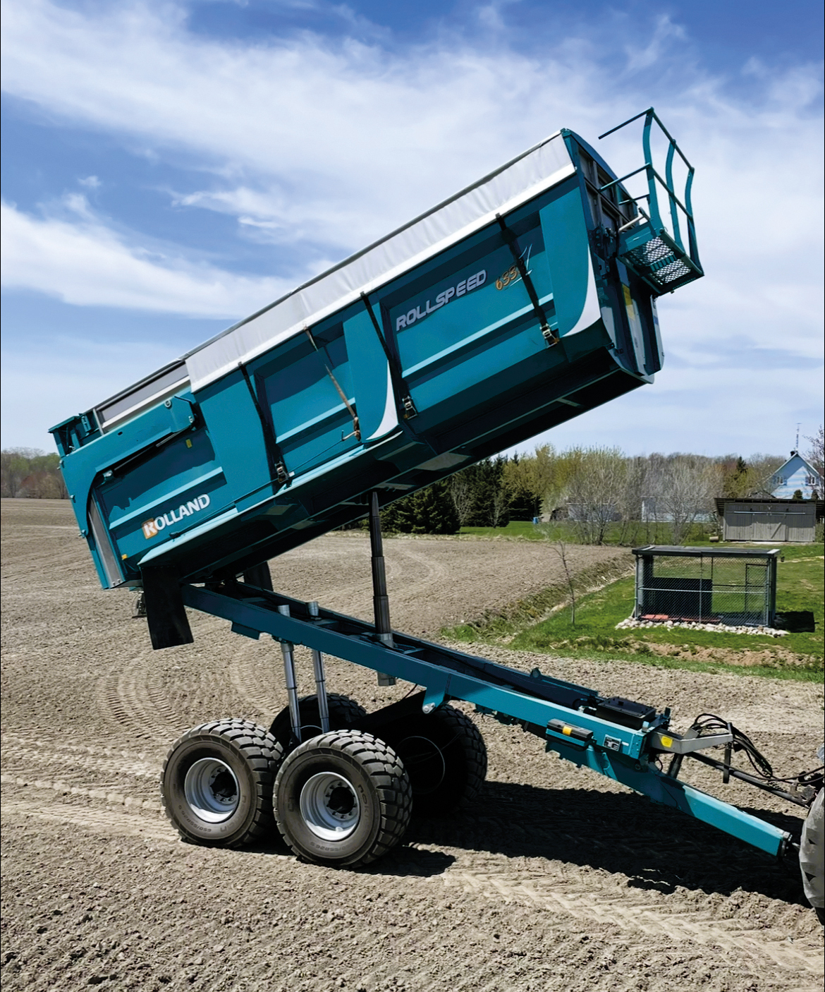 Tipper trailer Rolland RS6332