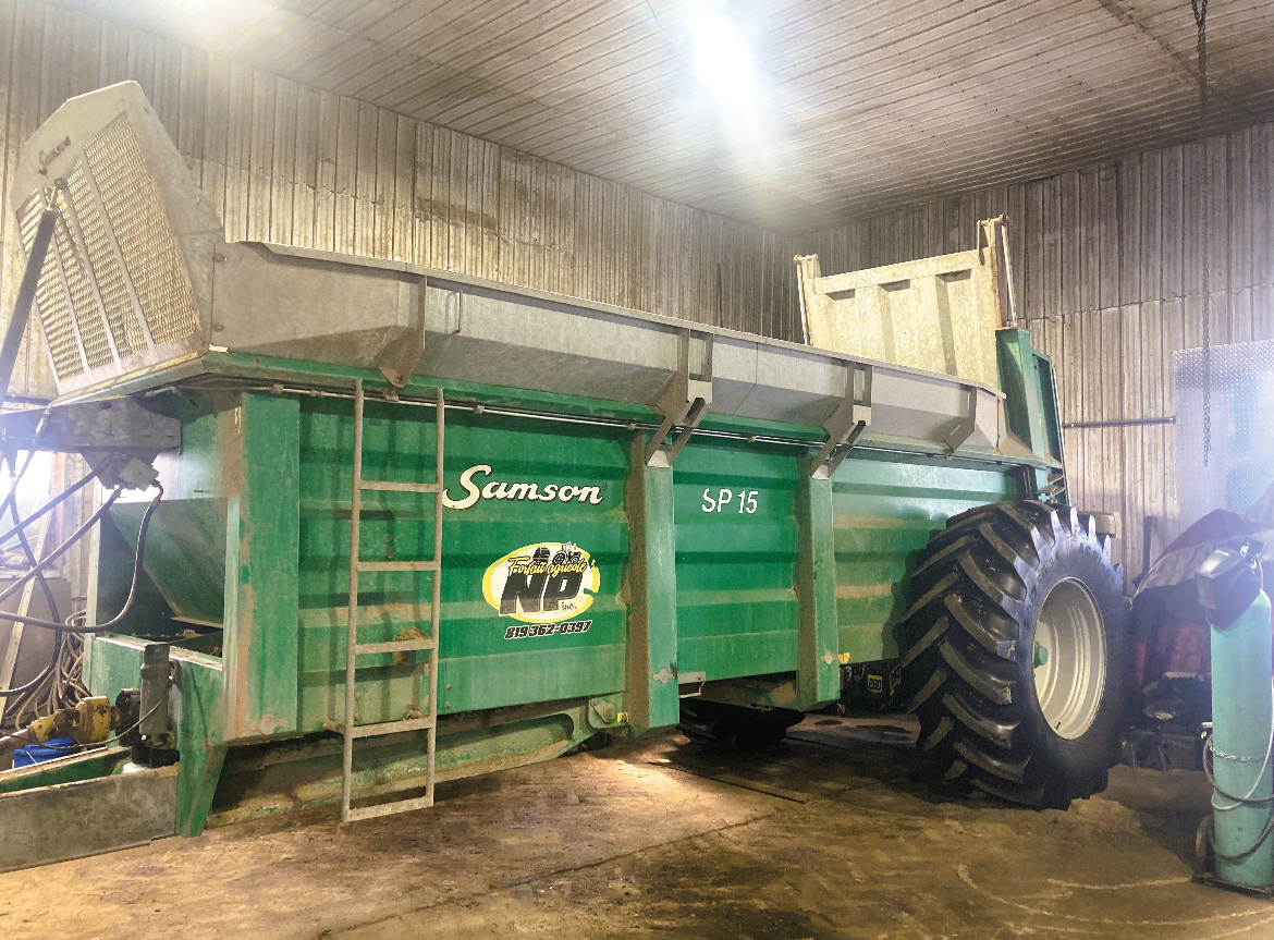Épandeur à fumier (solide) Samson SP15