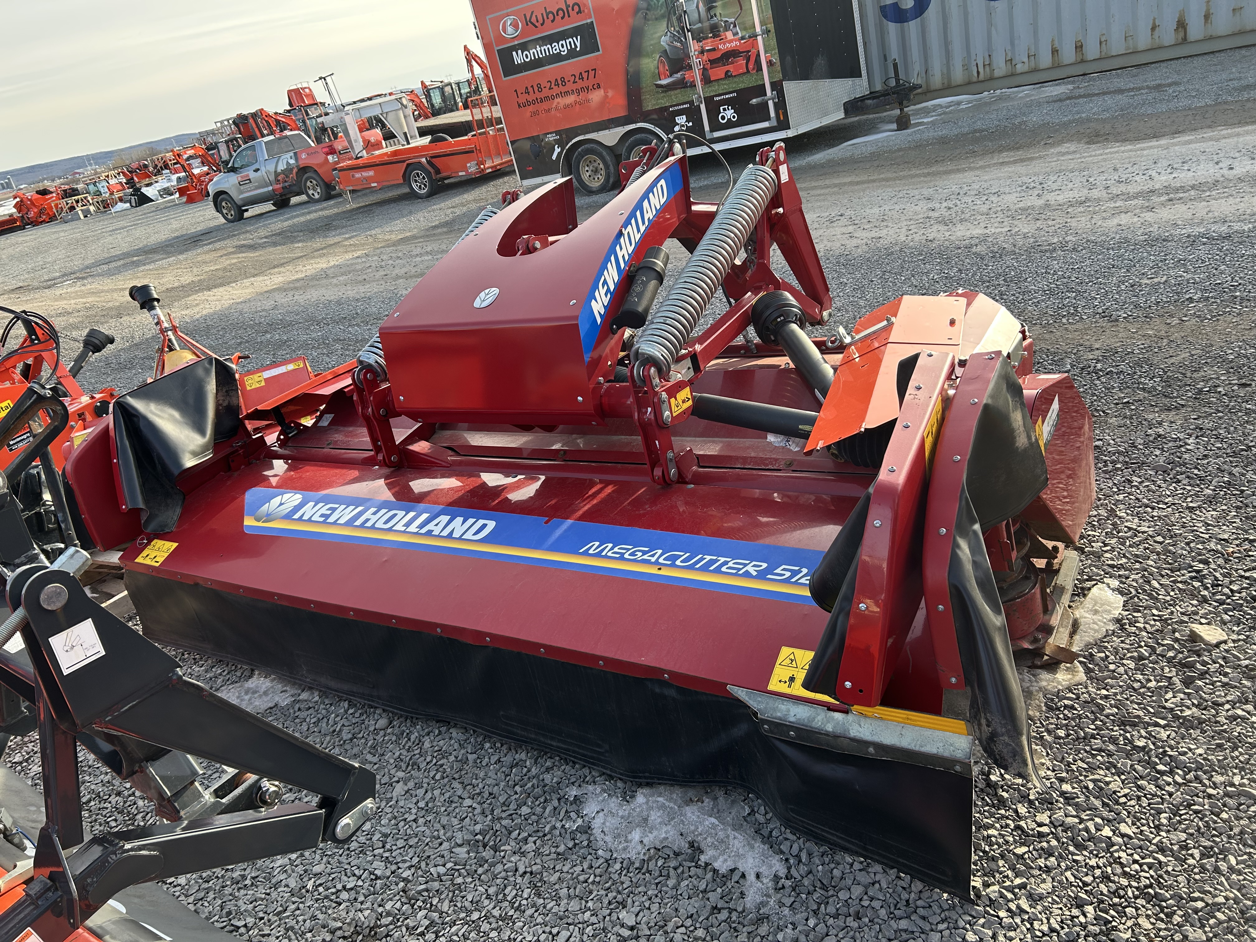 Faucheuse à disques New Holland Megacutter 512