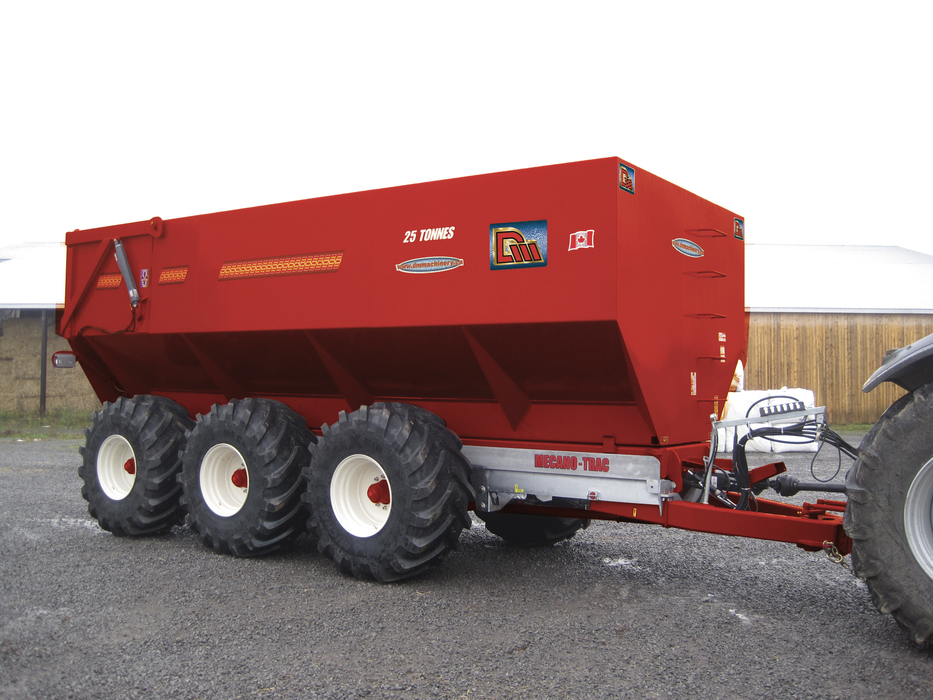 Remorque à benne basculante  