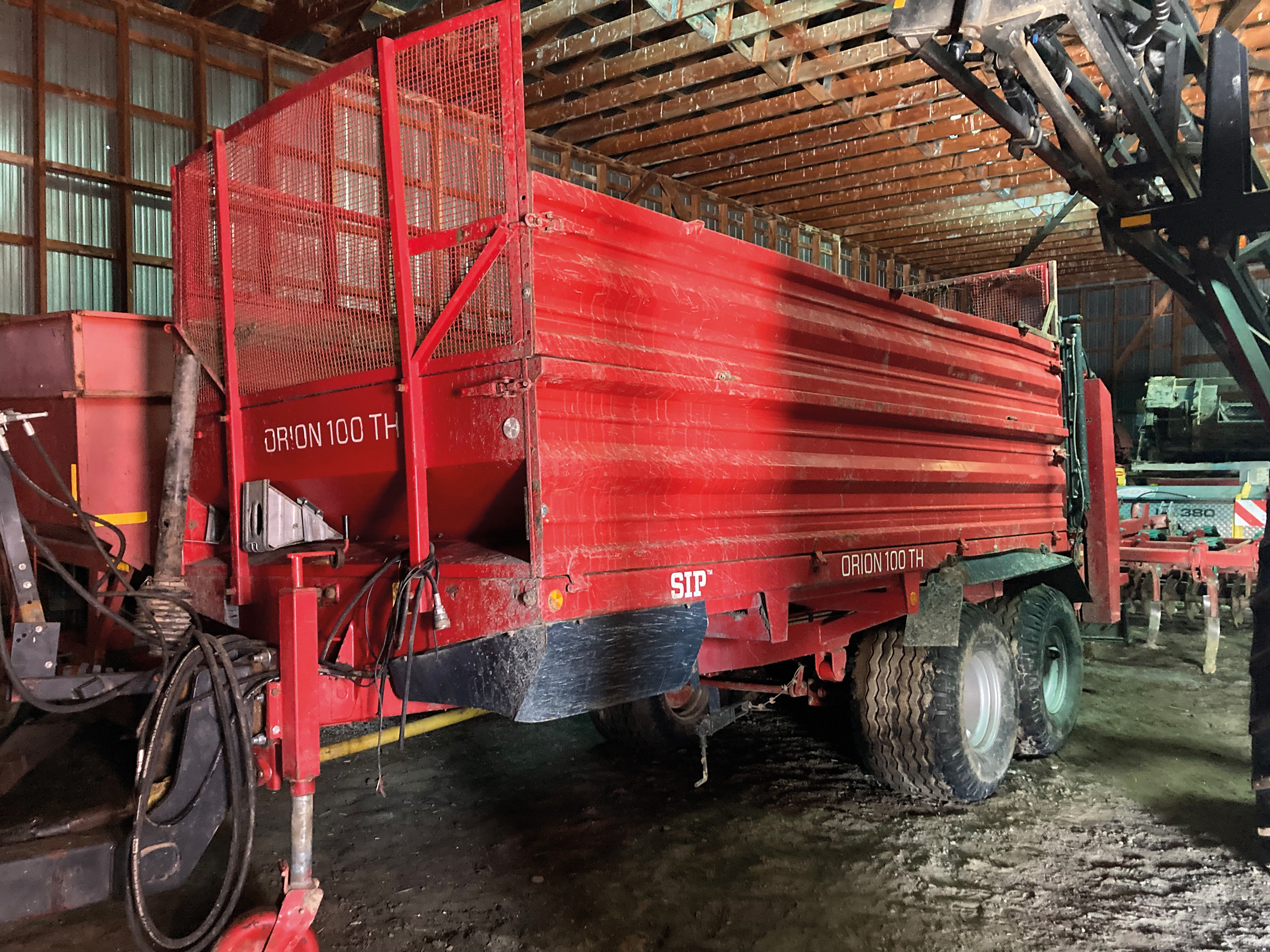 Épandeur à fumier (solide)   SIP Orion 100 TH