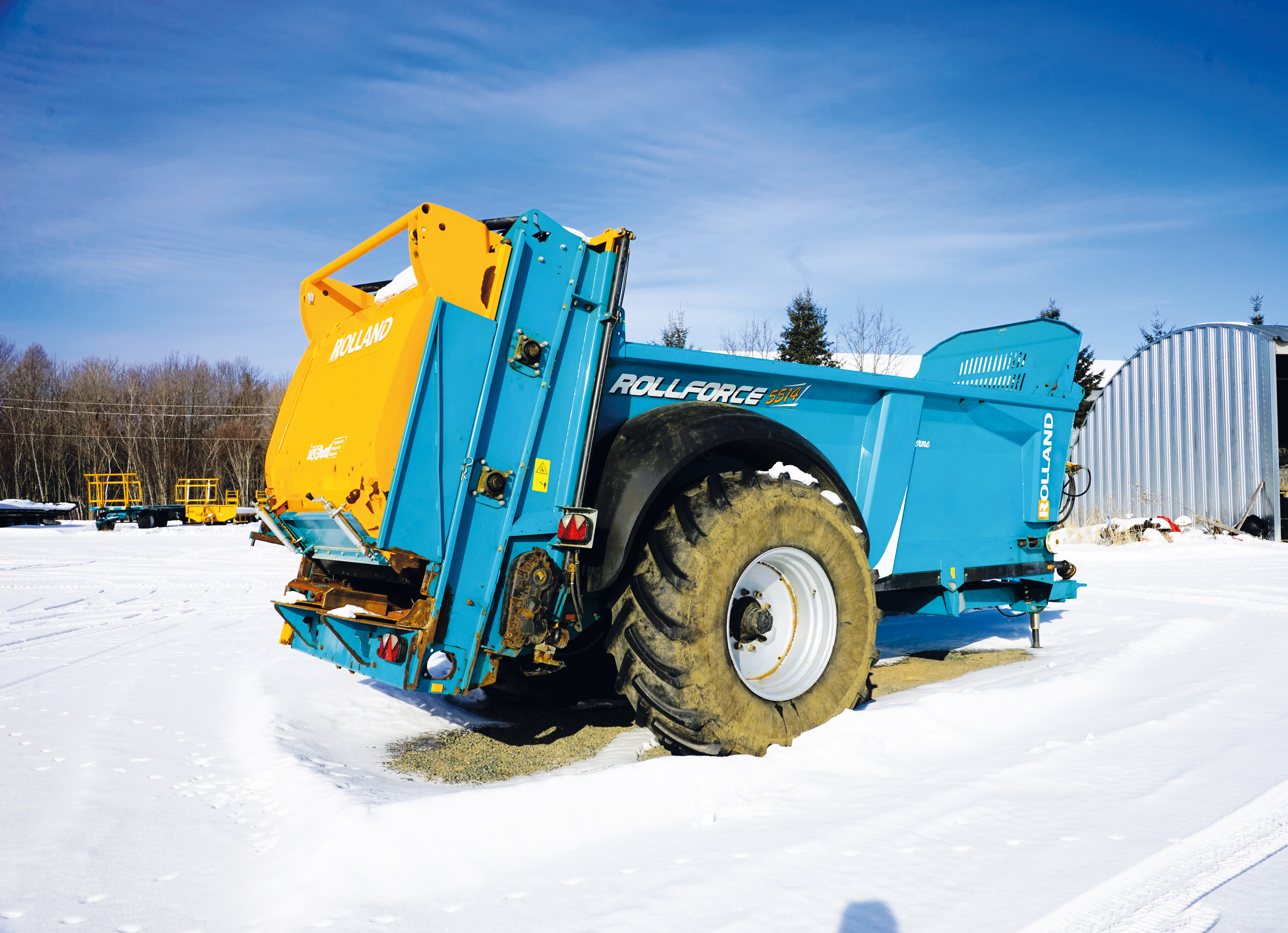 Épandeur à fumier (solide) Rolland  RF 5514