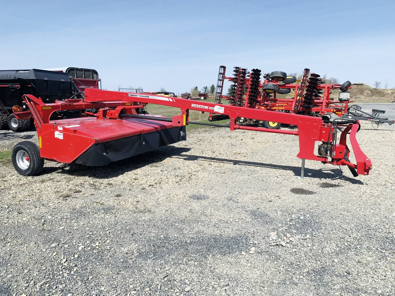 Faucheuse à disques Massey Ferguson 1372