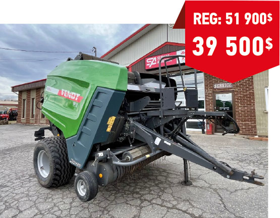 Presse à balles rondes Massey Ferguson 4160V