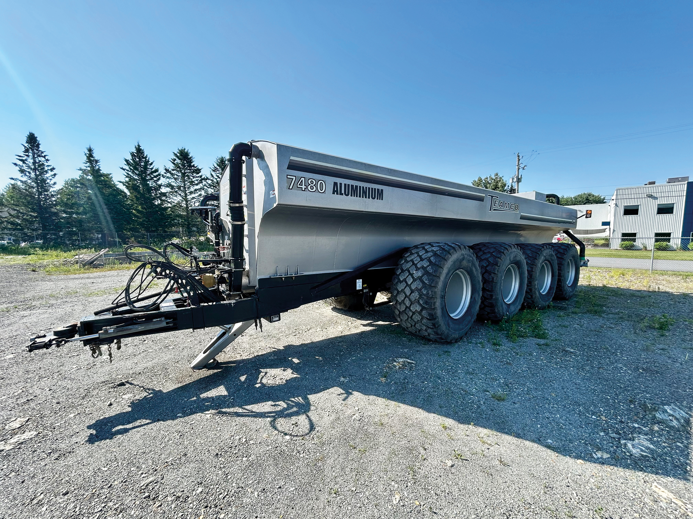 Épandeur à purin (ou fumier liquide) GEA Houle 7480