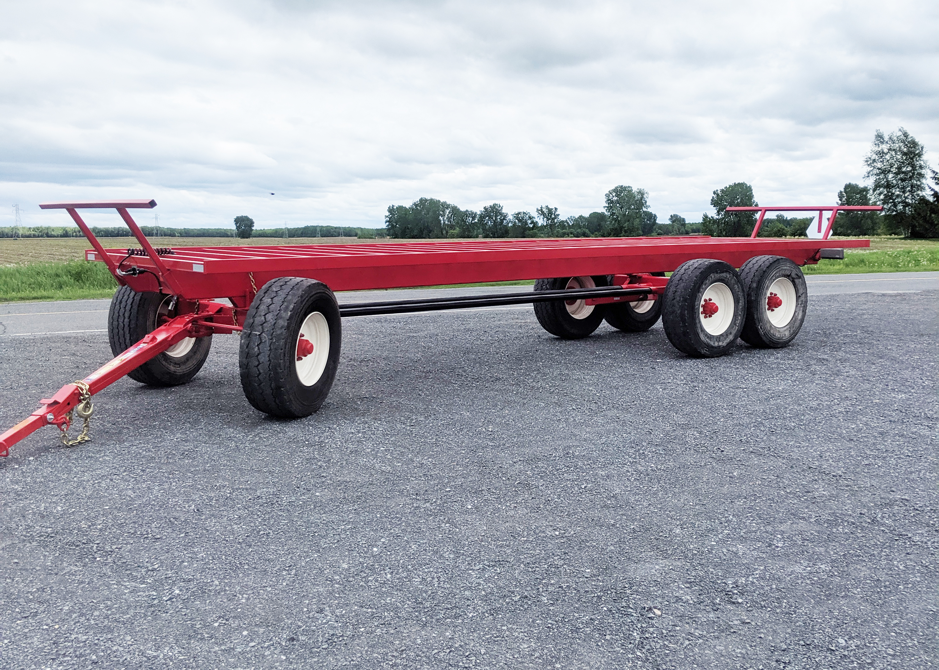 Remorque à plateforme  