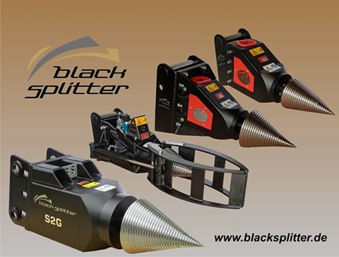 Log splitter Black Splitter S2X