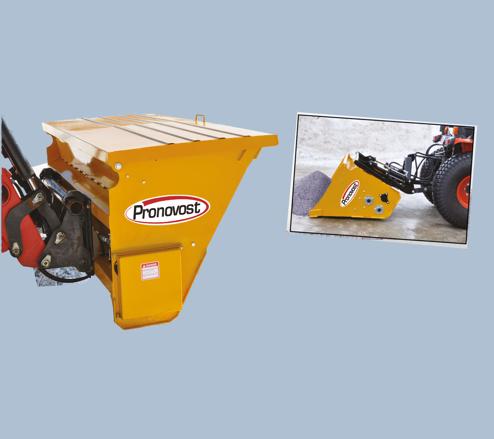 Godet  GODET ÉPANDEUR DE SABLE ET SEL