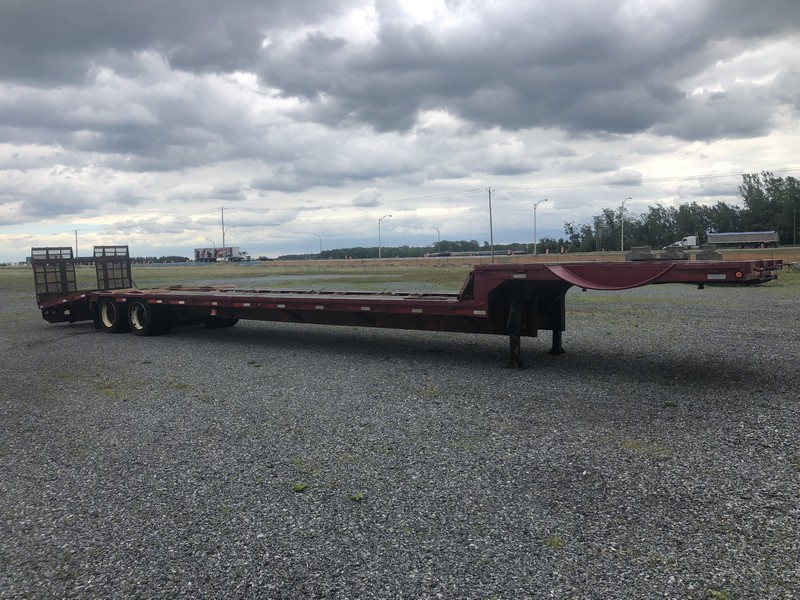 Remorque à plateforme  