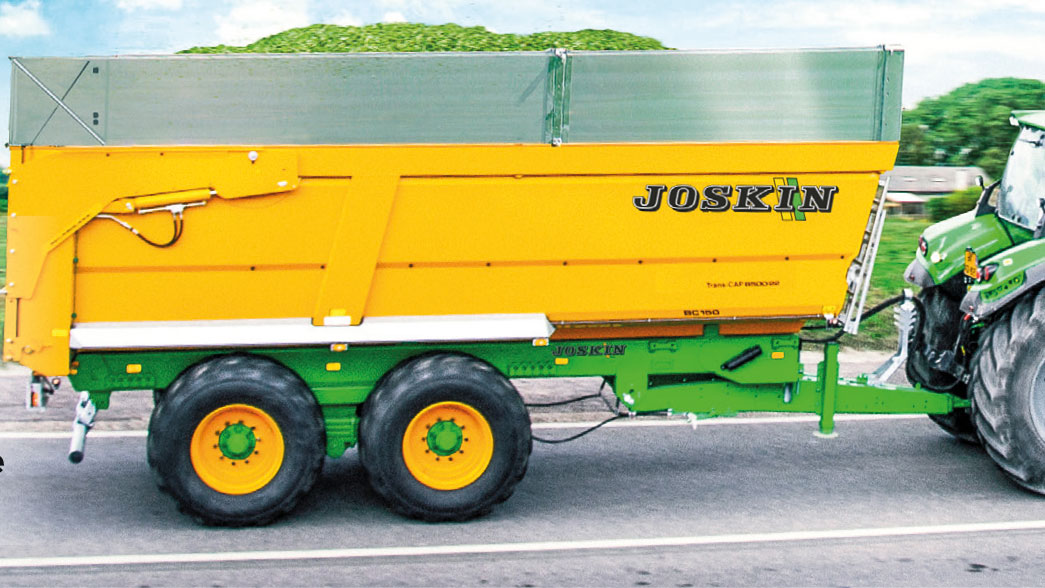Tipper trailer  Joskin (3 à 30 tonnes)