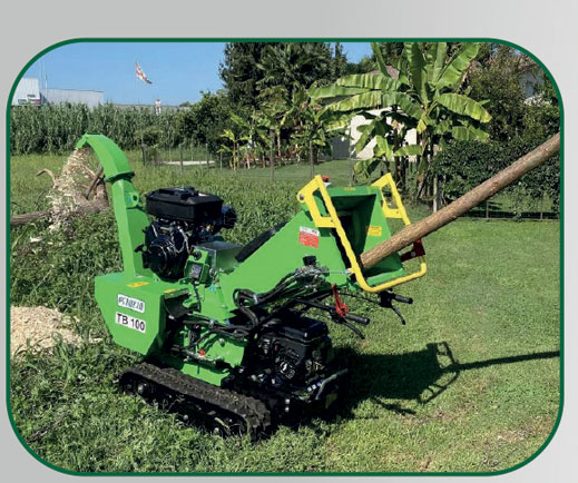 Wood chipper Perruzzo TB 100 pro