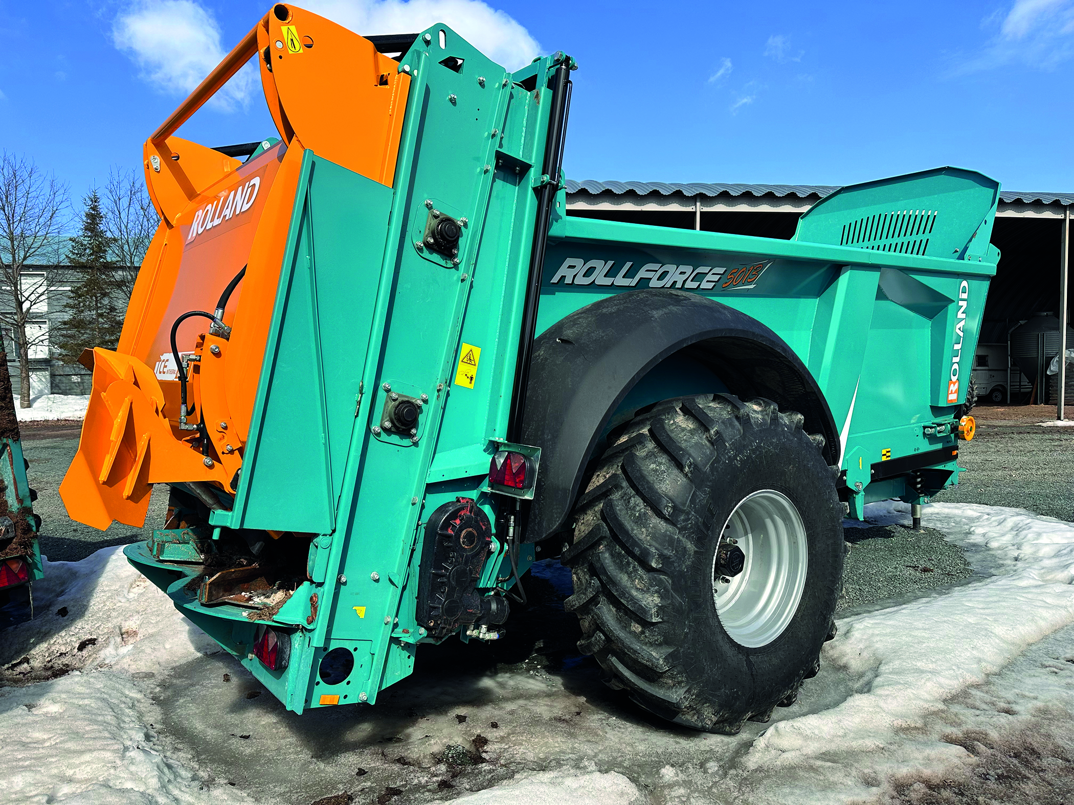 Épandeur à fumier (solide) Rolland RF5013