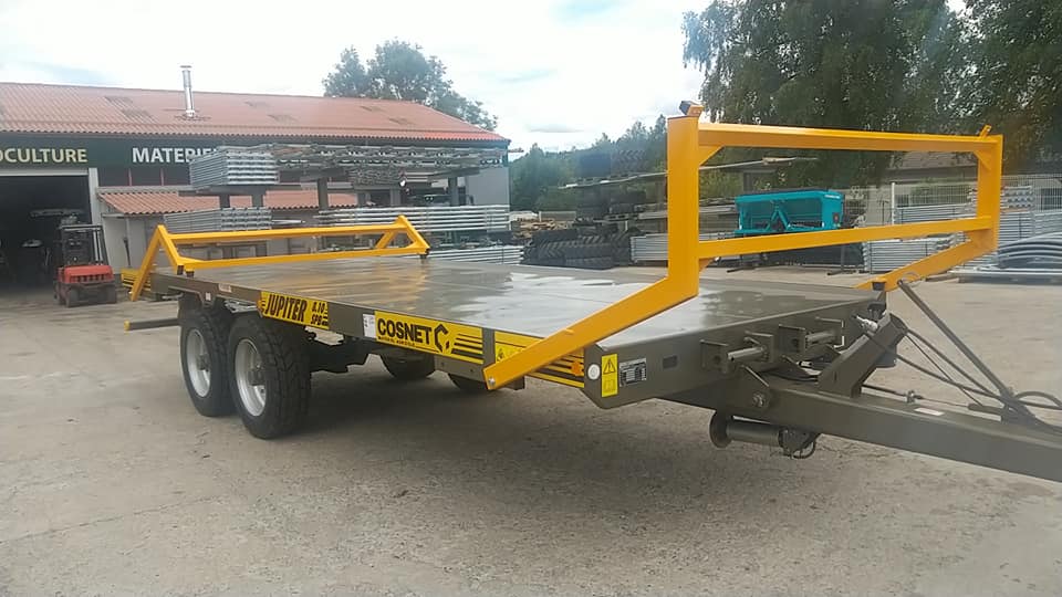  Cosnet Remorque, transporteur de balle, plateforme