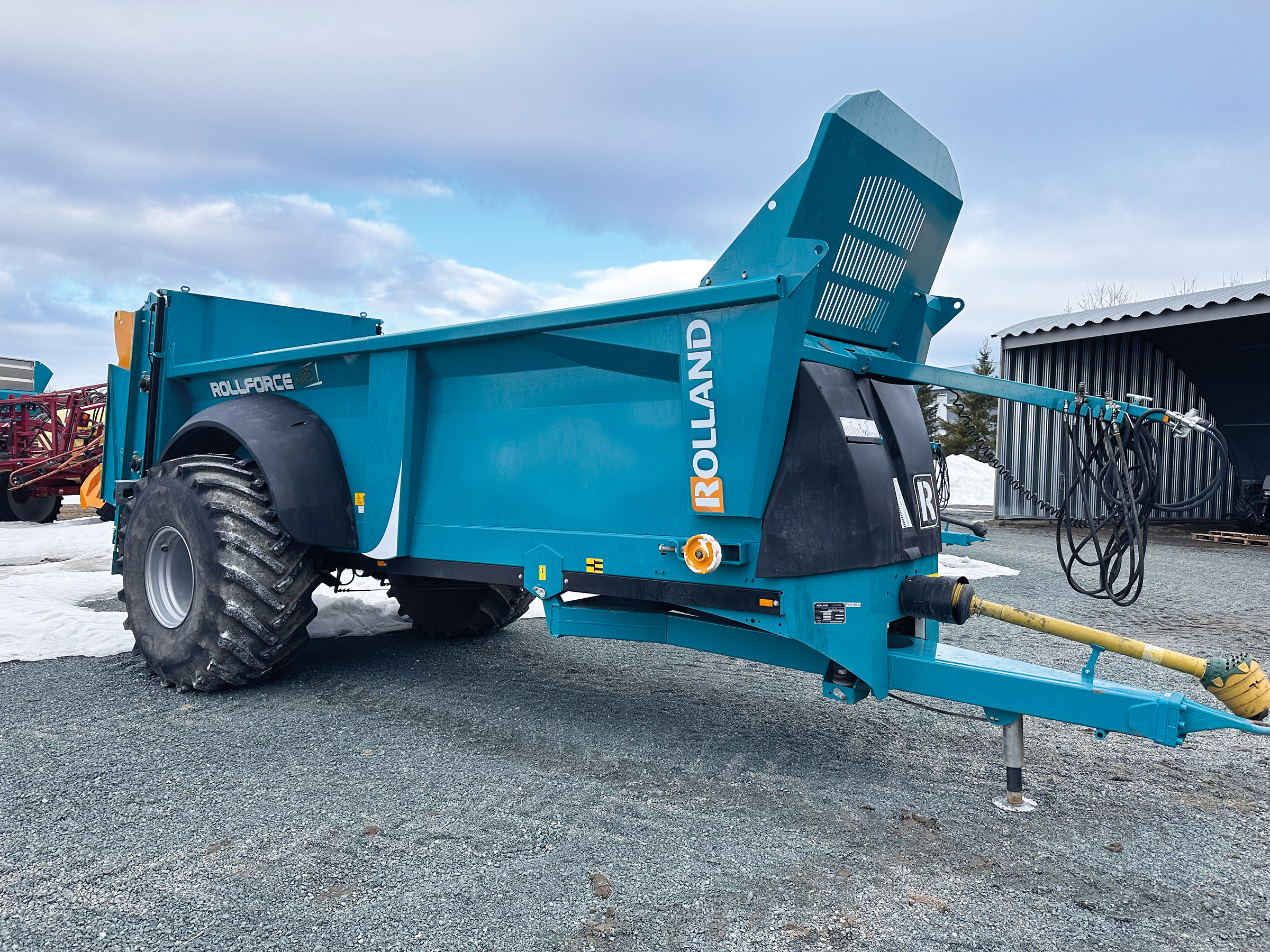 Épandeur à fumier (solide) Rolland RF 6115