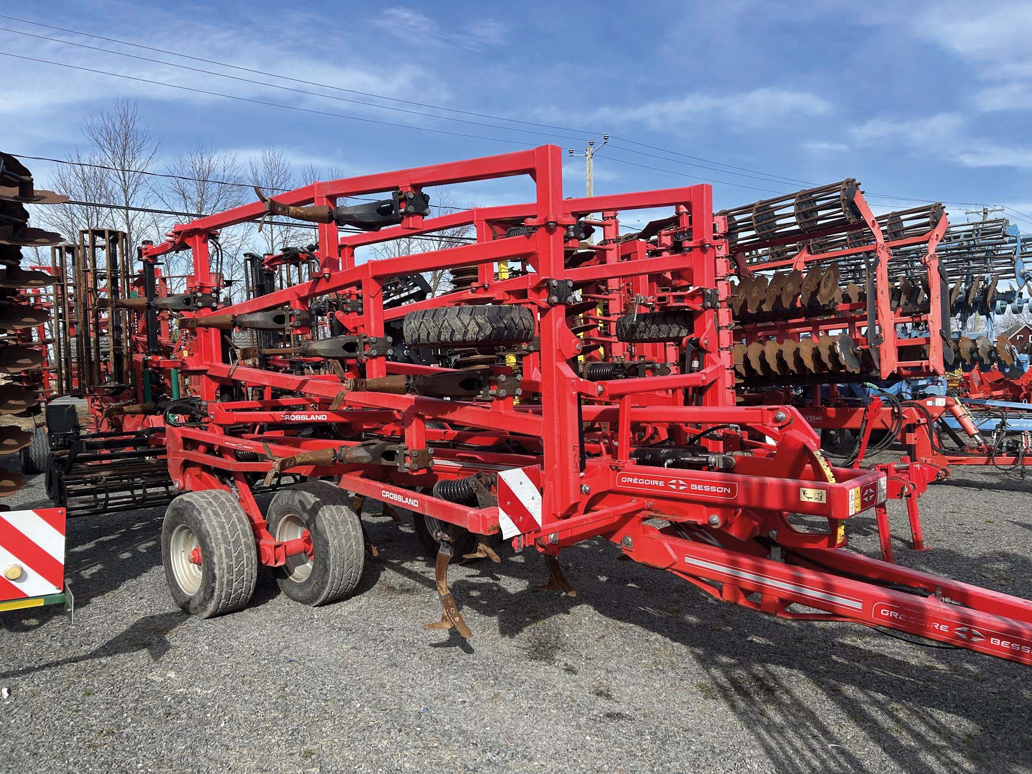 Déchaumeuse Grégoire Besson 4000