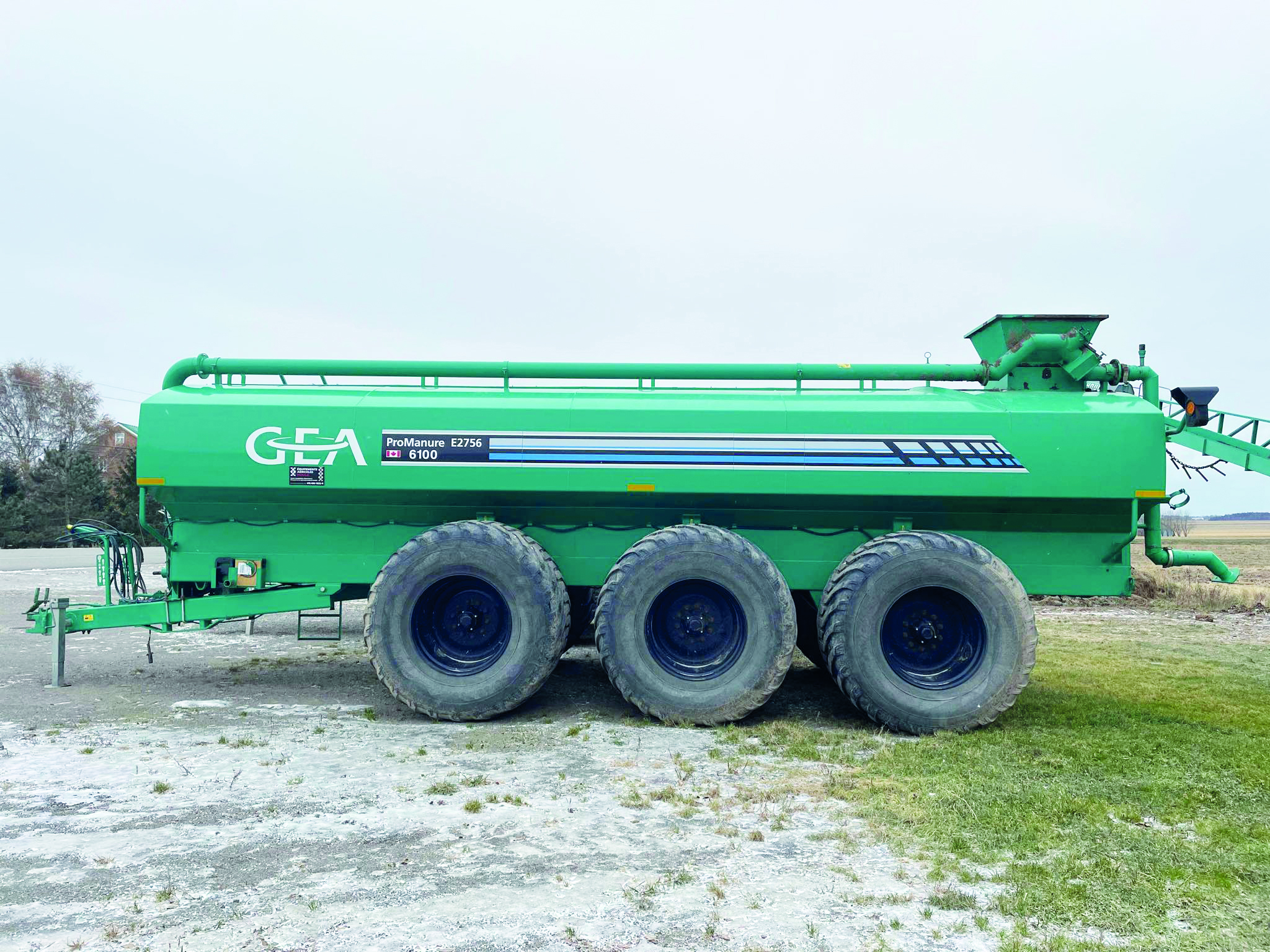 Manure spreader (or liquid manure) GEA Houle 6100