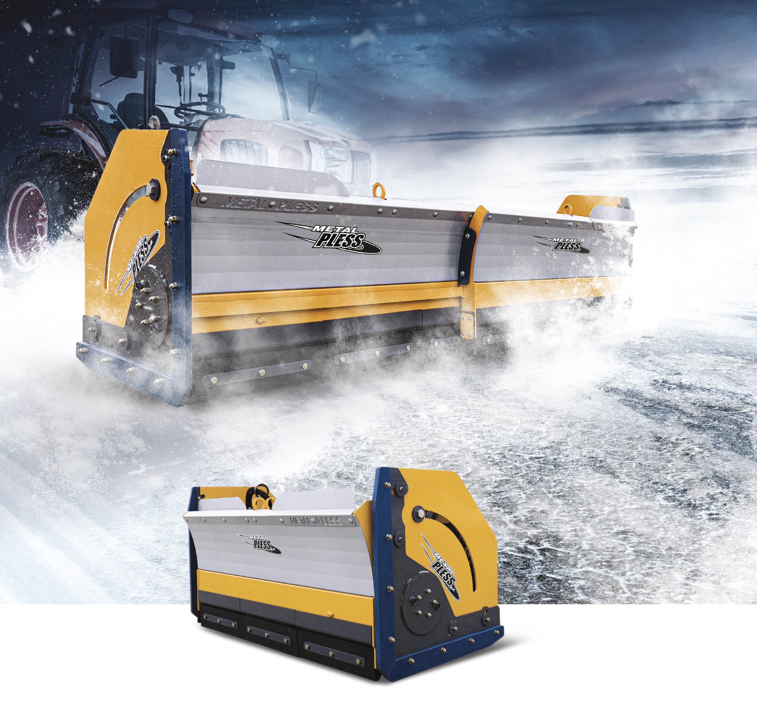 Gratte  Metal Pless INVERSE MAXX