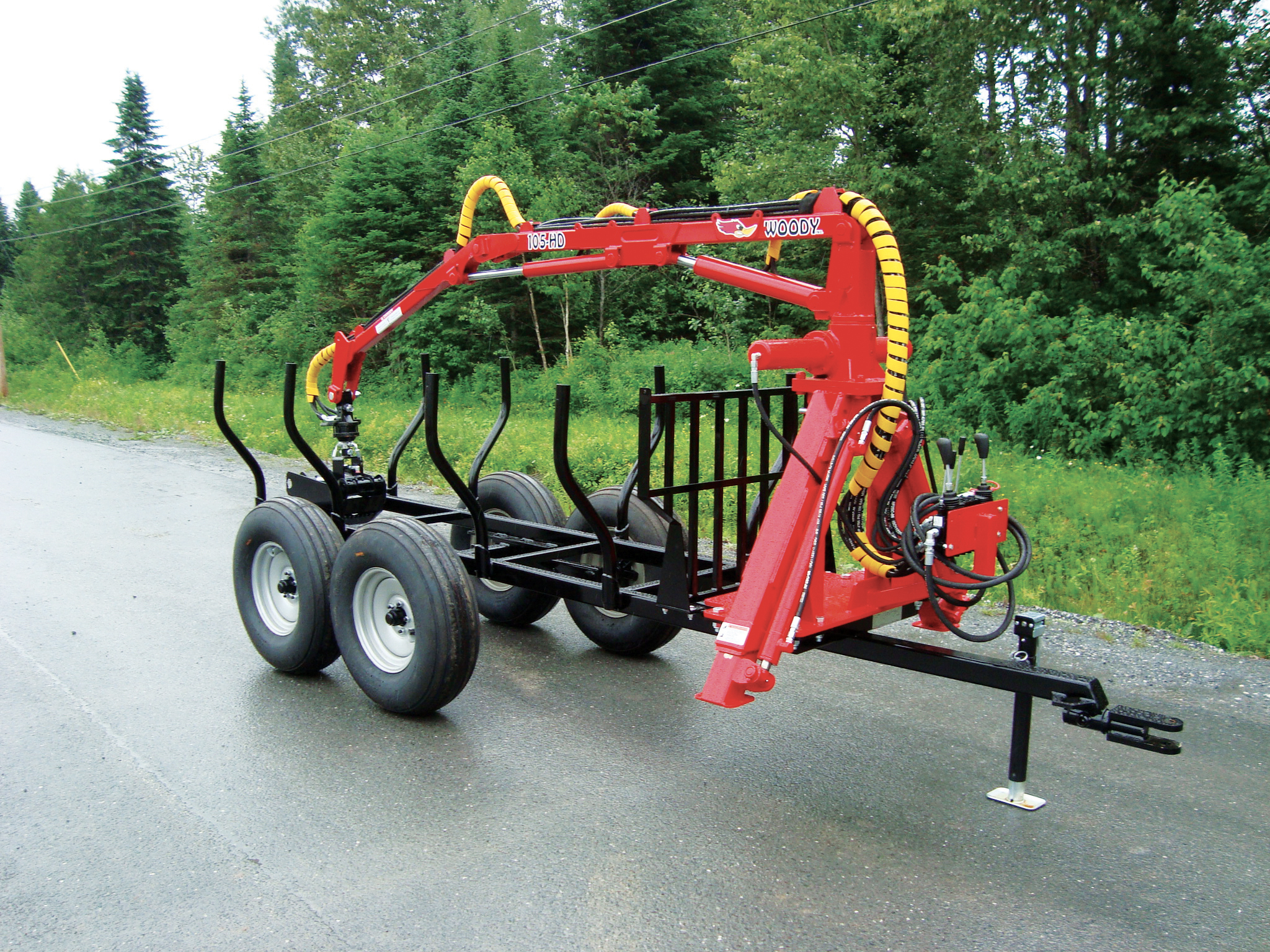 Tipper trailer Woody 105 HD