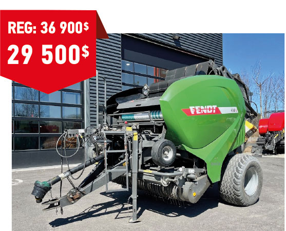 Presse à balles rondes Massey Ferguson 4160V 