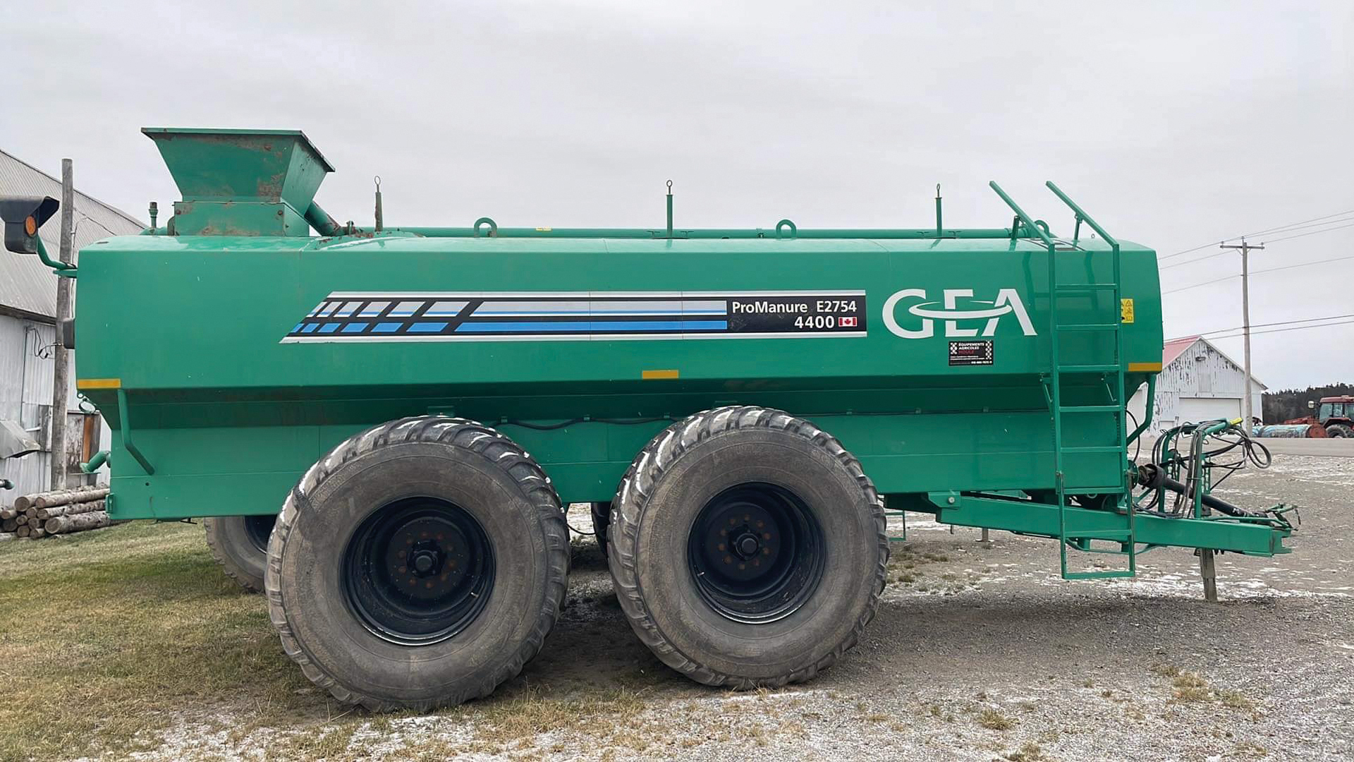 Manure spreader (solid) GEA Houle 4400