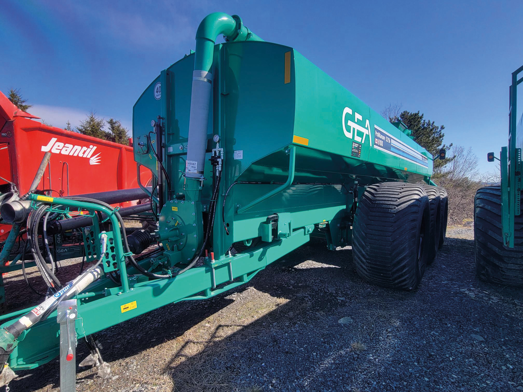 Manure spreader (or liquid manure) GEA Houle 6100 gal.