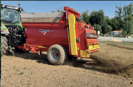 Épandeur de compost Rabaud FERTIDIS 3000 
