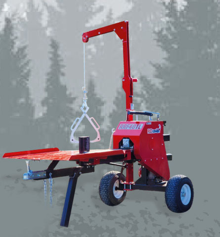Log splitter  Fendeuse cinétique Red Runner
