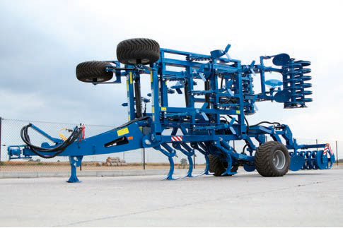 Déchaumeuse  Déchaumeuse à dents