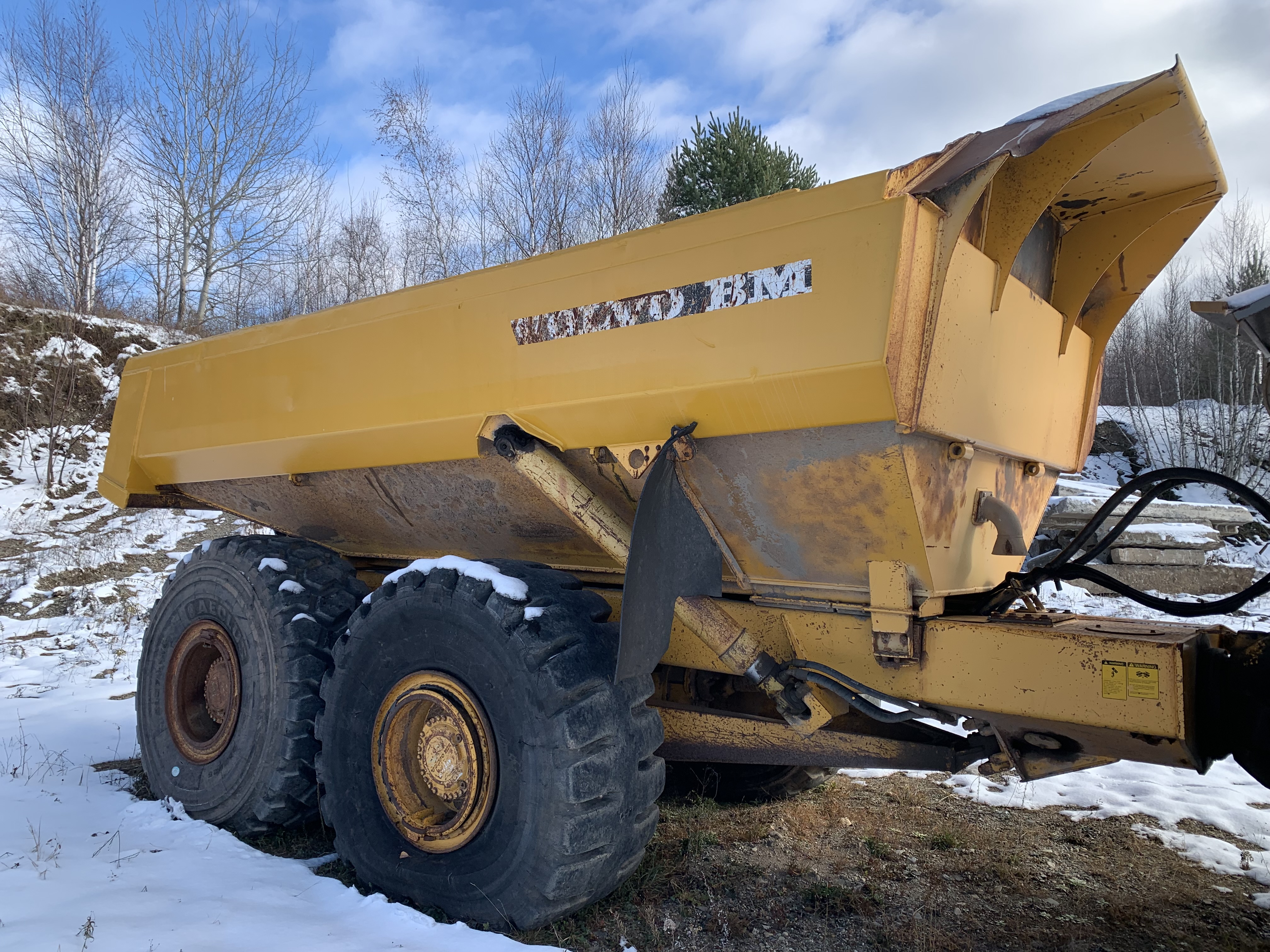 Remorque à benne basculante Volvo A35