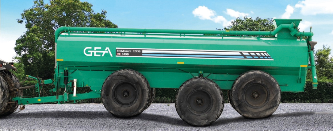 Manure spreader (or liquid manure) GEA Houle 