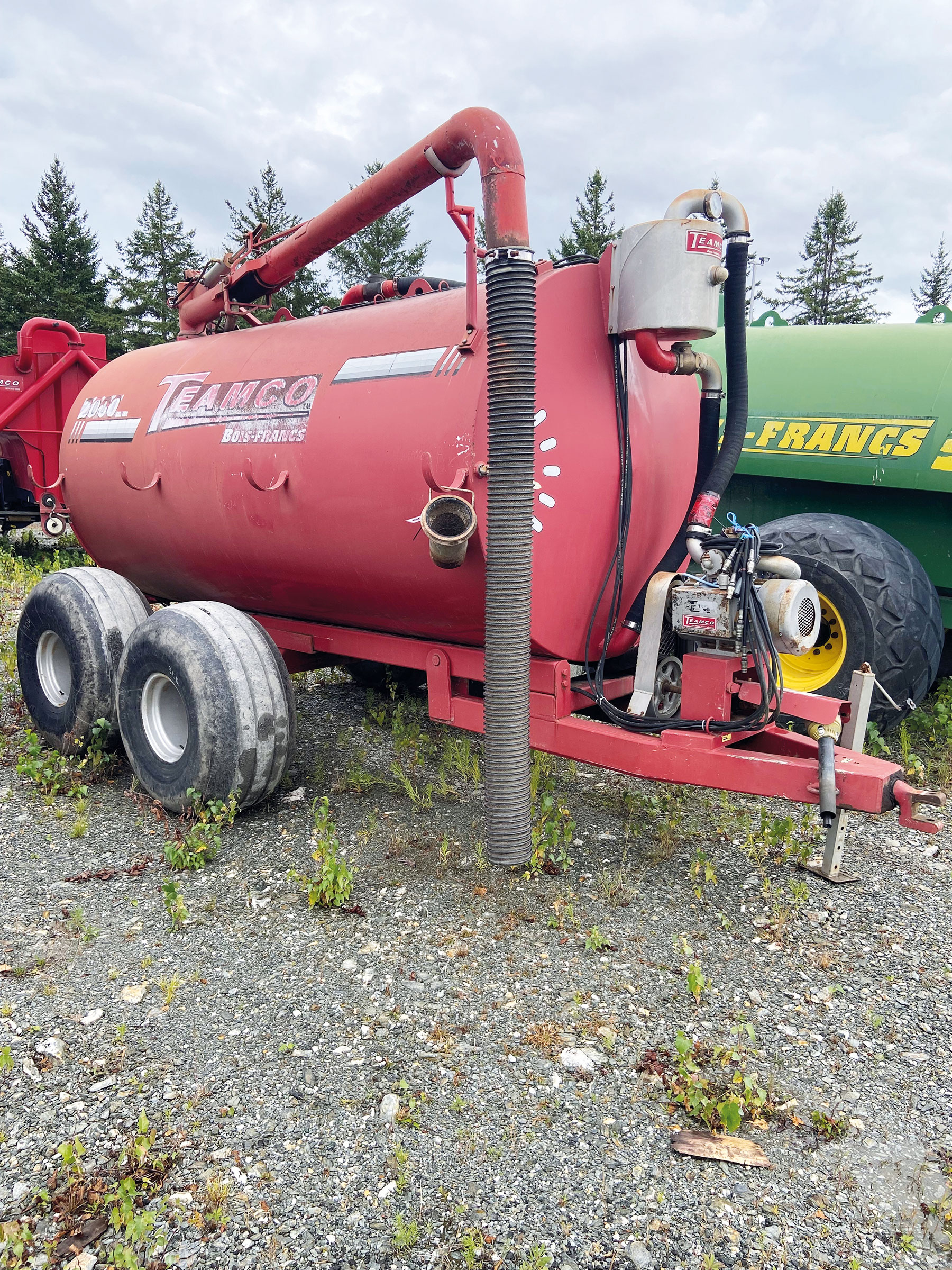 Épandeur à purin (ou fumier liquide) Teamco 2000 gallons