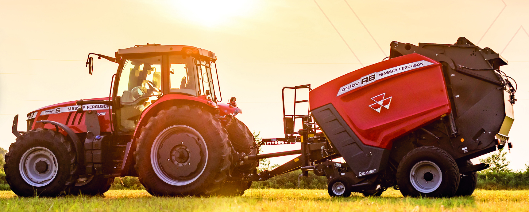 Presse à balles rondes Massey Ferguson RB4100 V