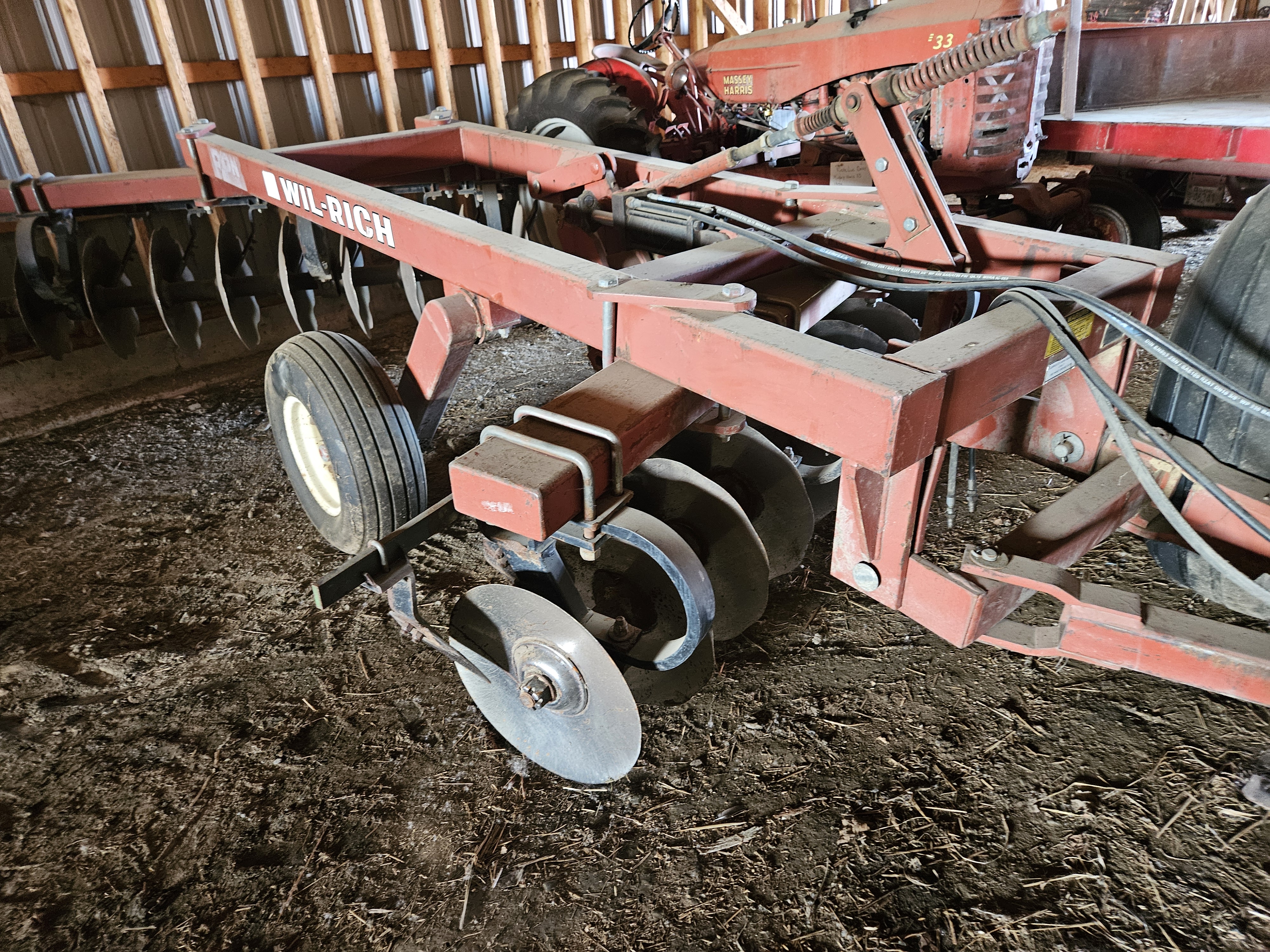 Herse à disques Wil-Rich 650