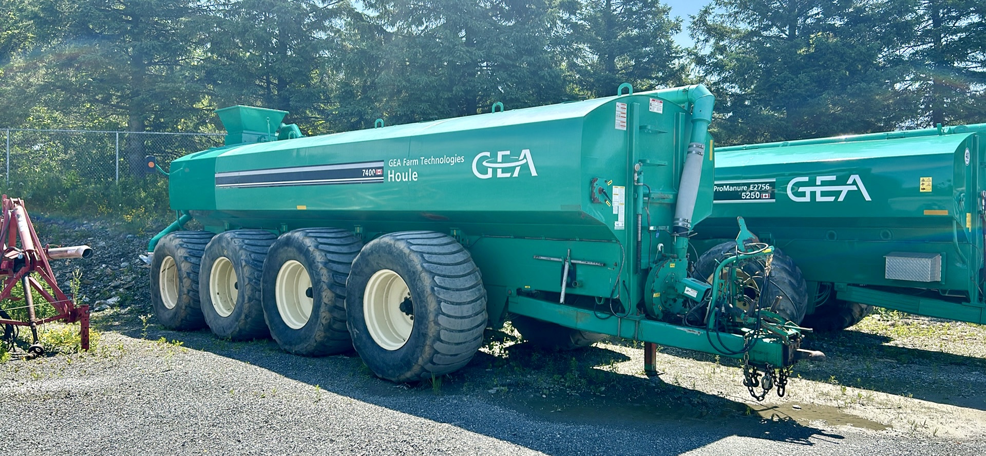 Manure spreader (or liquid manure) Houle 