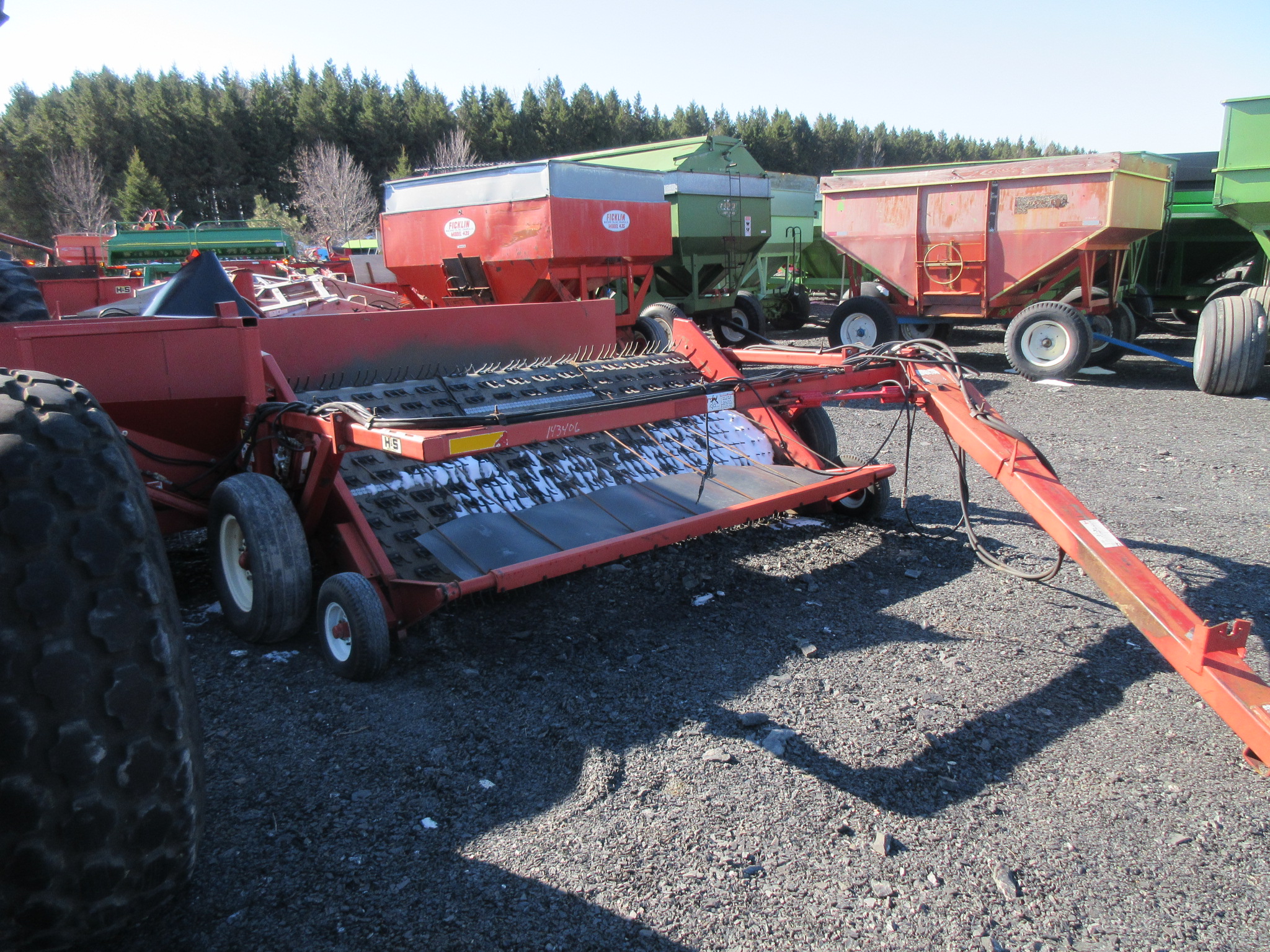 Doubleur d'andains  H&S HSM9