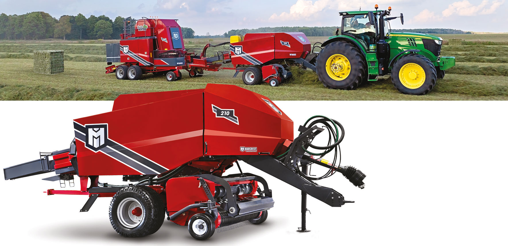 Presse à balles rondes Bale Baron 5250