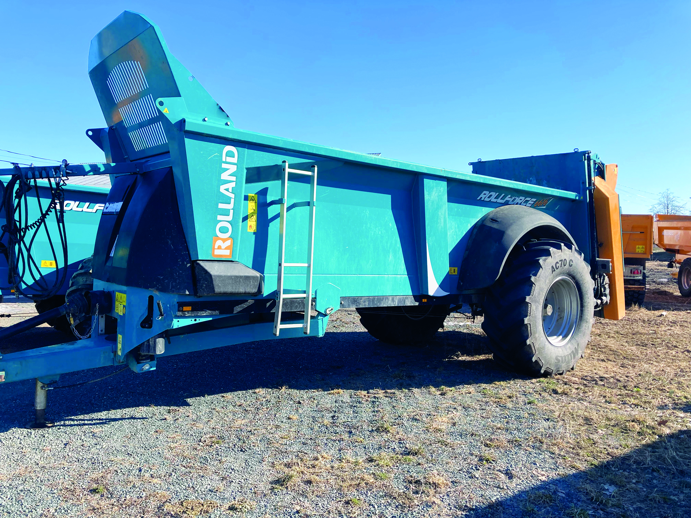 Manure spreader (solid) Rolland RollForce 6616 TCE