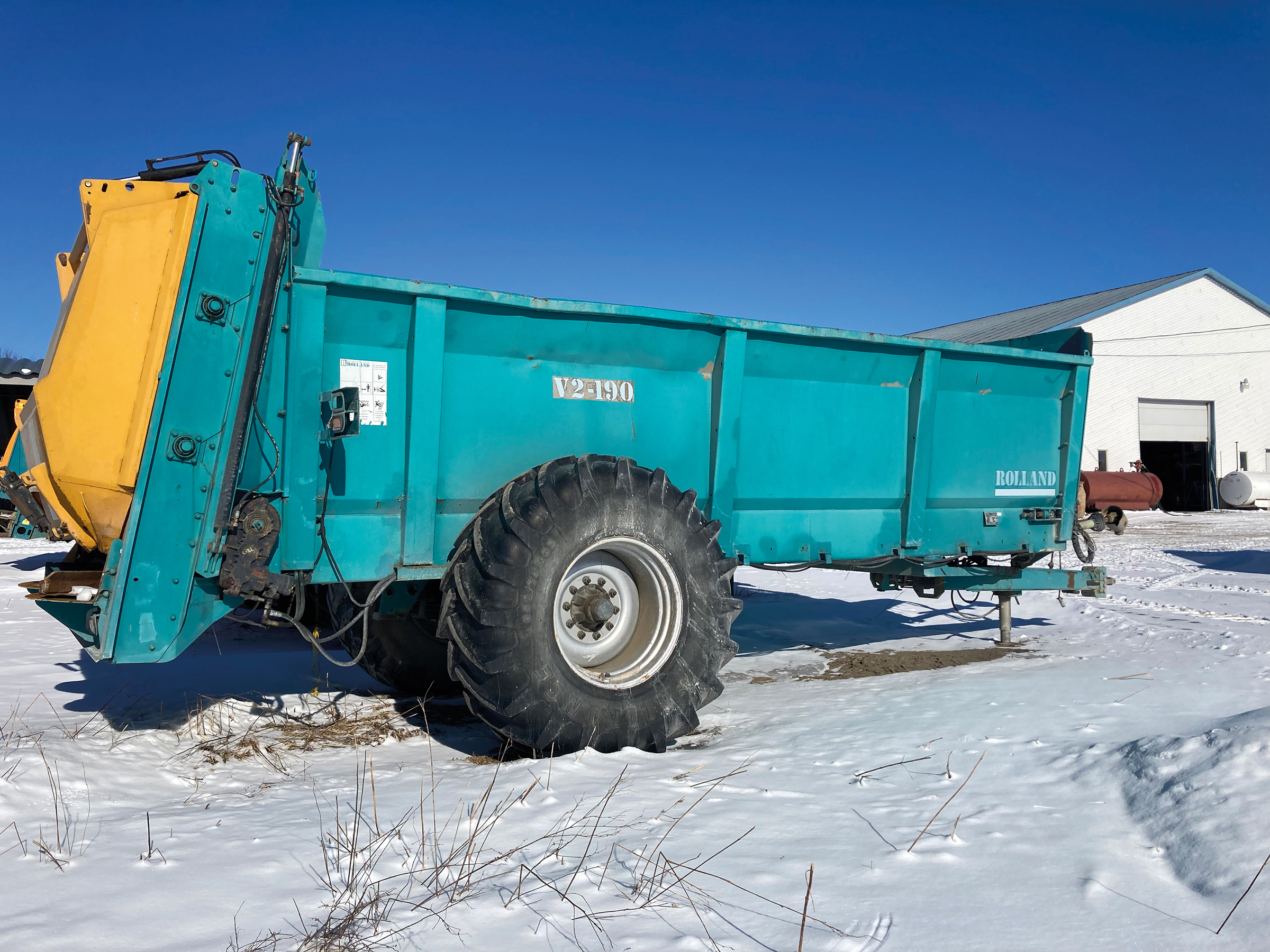 Épandeur à fumier (solide) Rolland  V2-190,