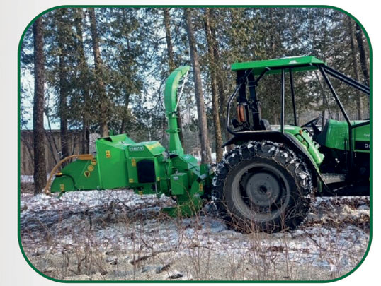 Wood chipper Perruzzo Tirex