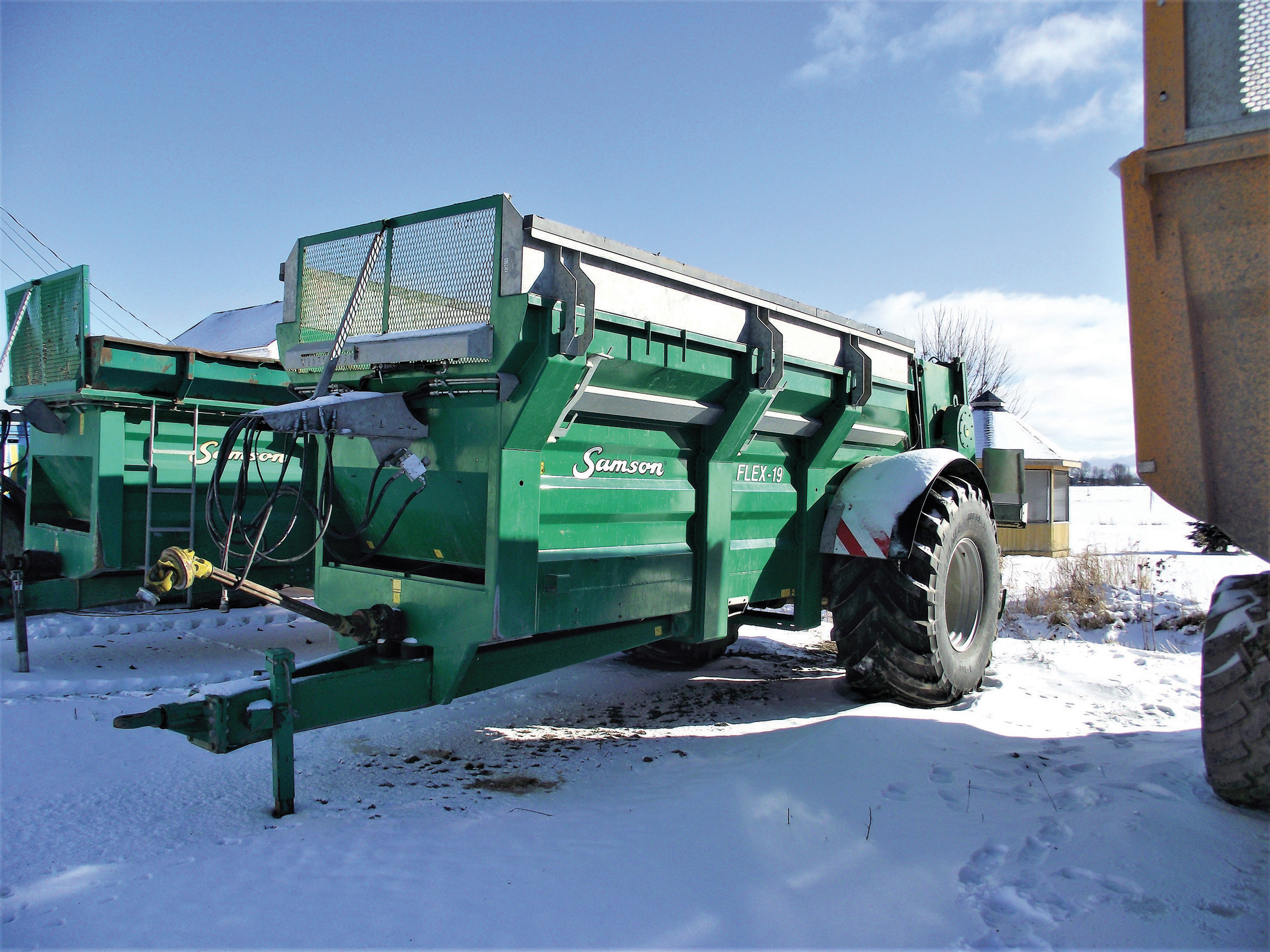 Épandeur à fumier (solide) Samson Flex19