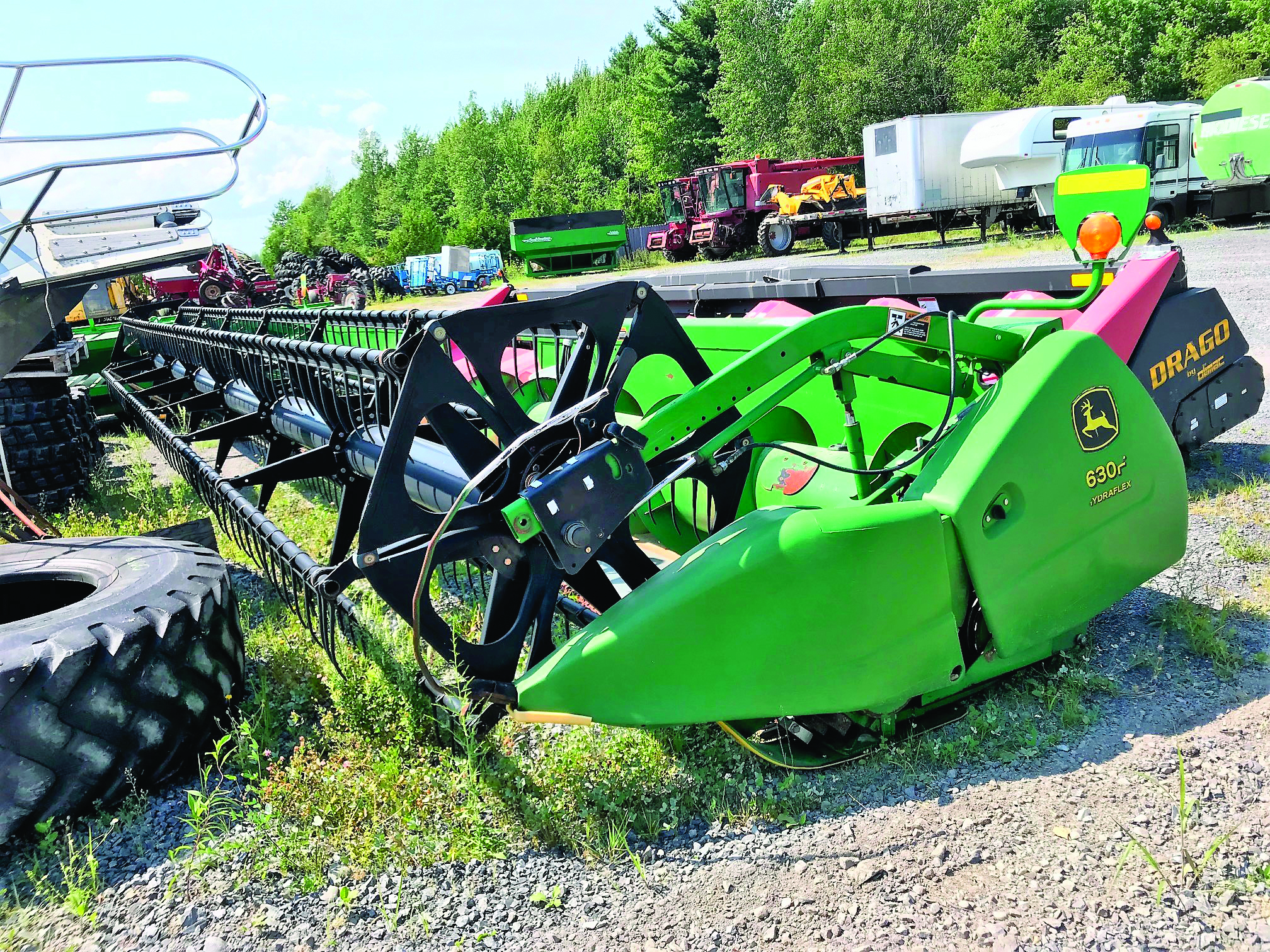 Table à soya John Deere 630F